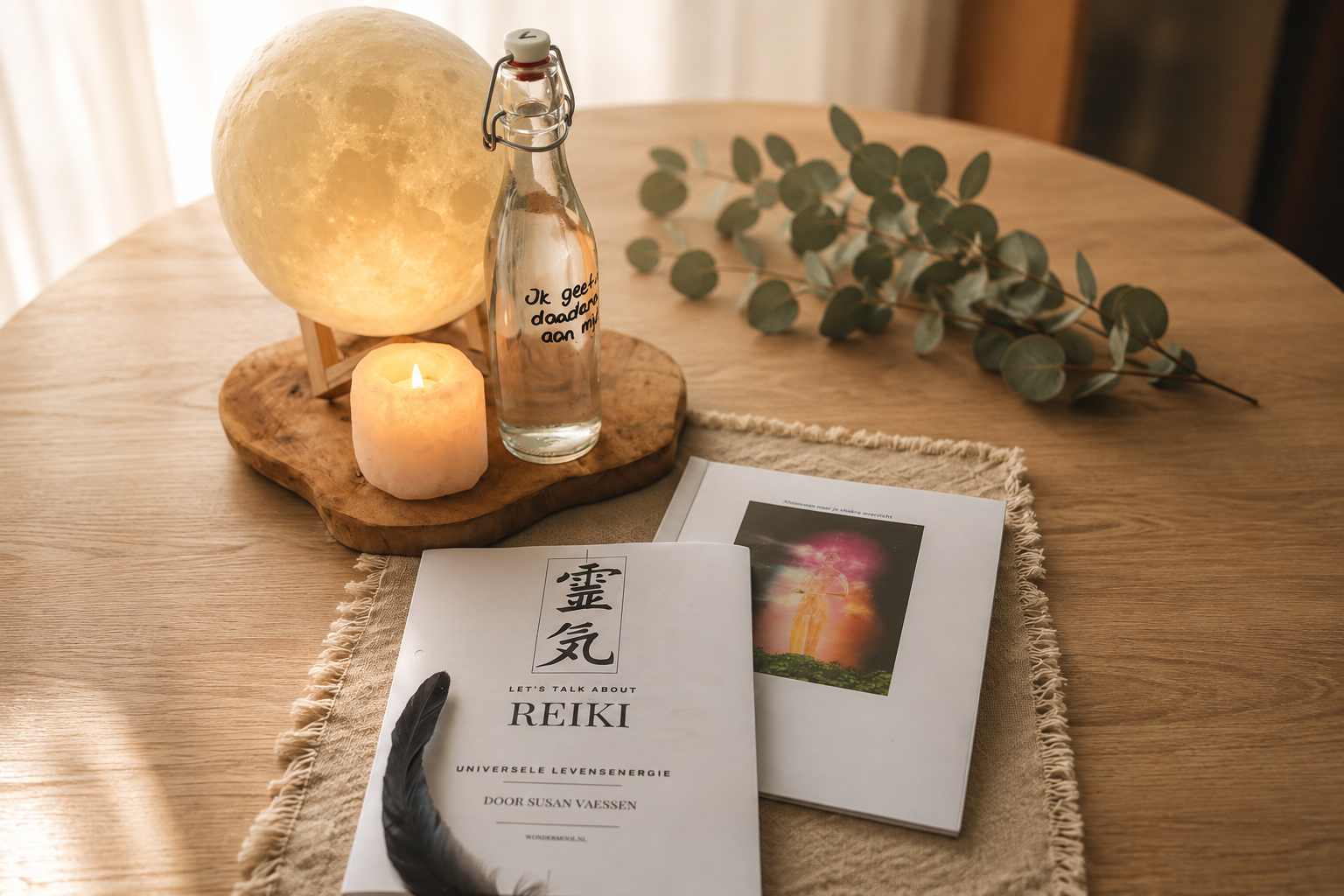 Reiki-syllabus met de graden I, II en III